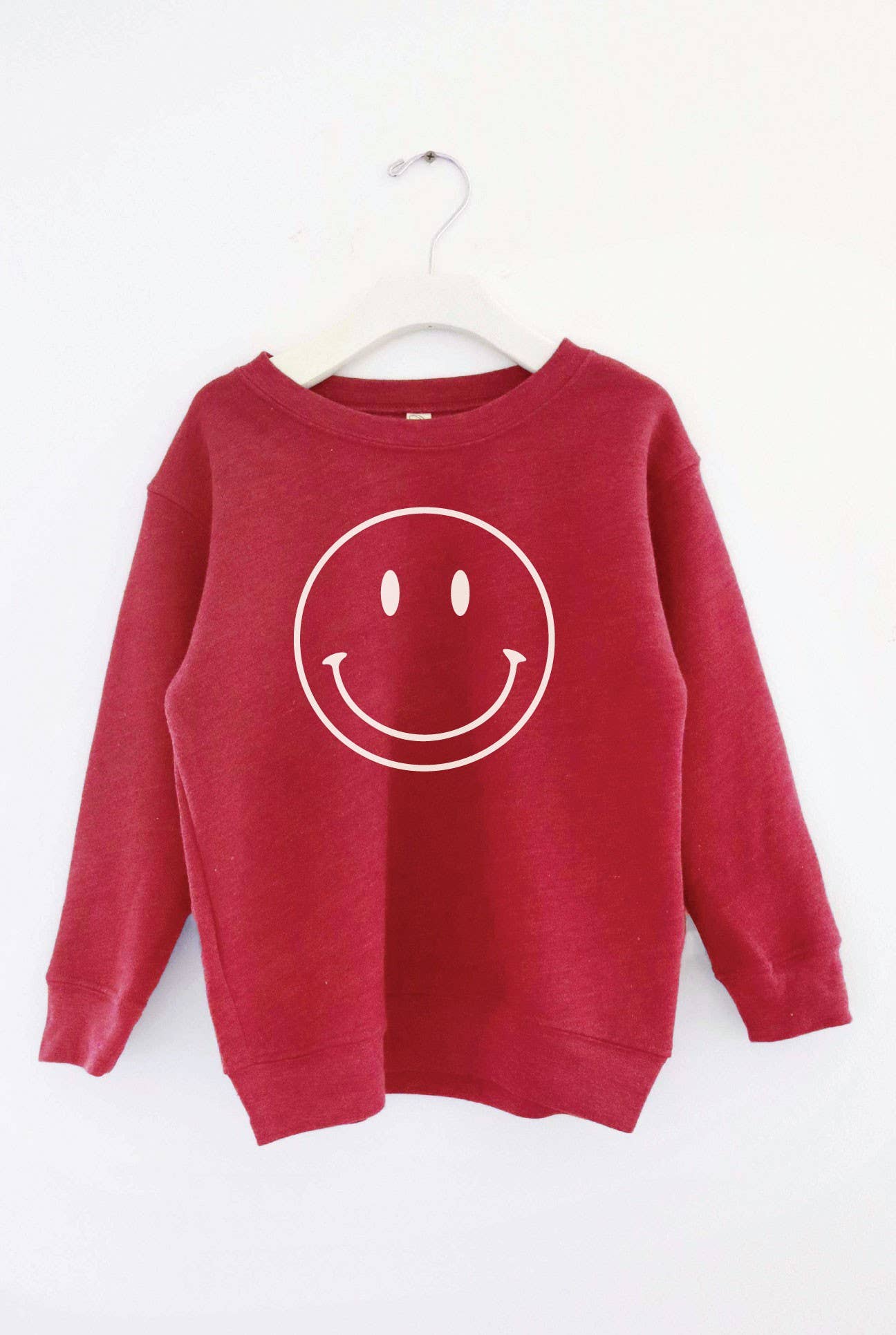 SMILEY FACE Toddler Unisex Graphic Sweatshirt