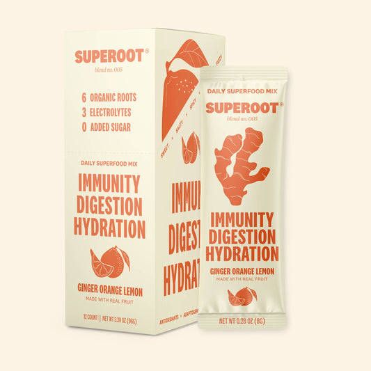 Orange Lemon Immunity & Hydration Superfood Mix