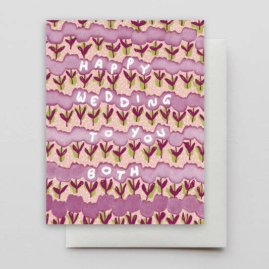 Happy Wedding Dancing Tulips