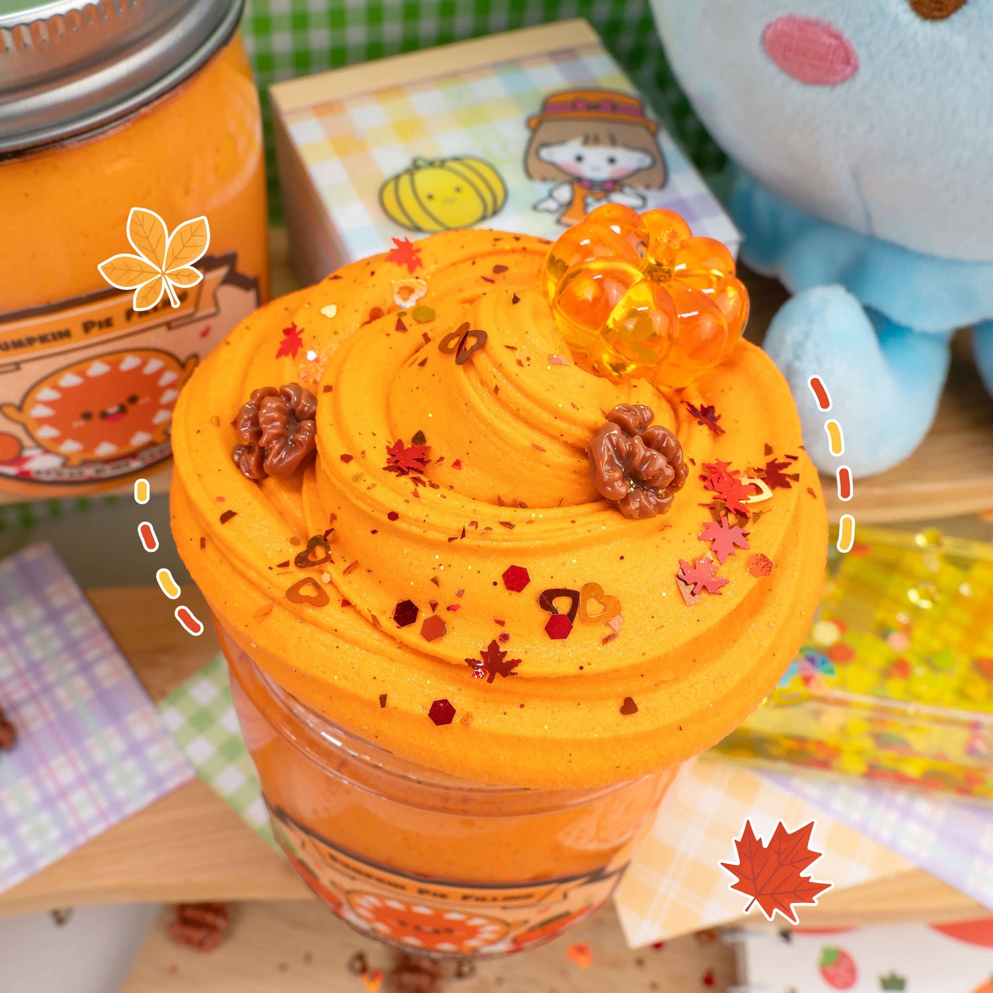 Pumpkin Pie Filling Butter Slime