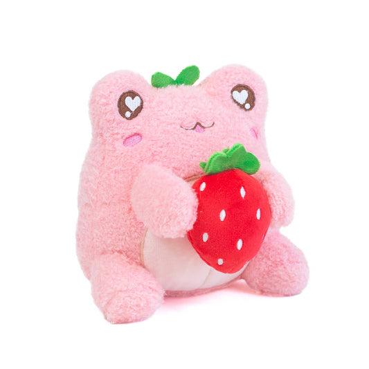 Strawberry Wawa Frog Plushie