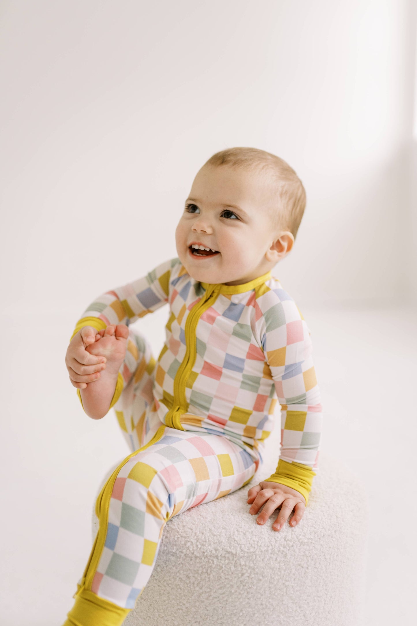 Bows Bamboo Baby Pajamas