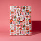 Holiday Stamps Gift Bag