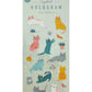 Cats Crystal Hologram Clear Stickers