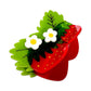 Strawberries and Flowers Hair Claw