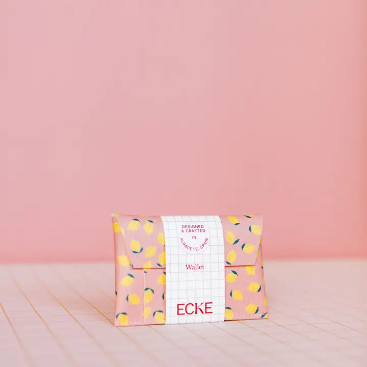 Limones Pink Card Holder