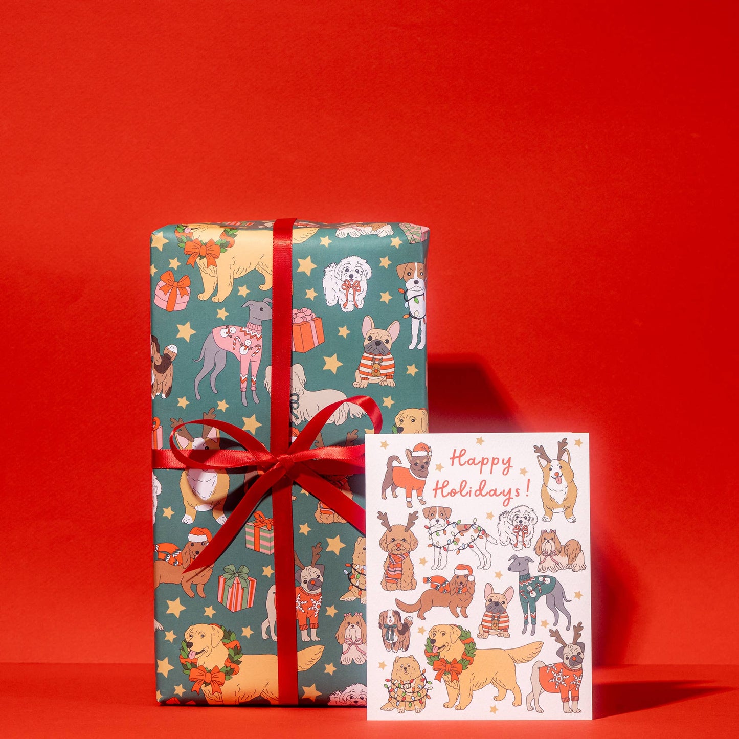 Holiday Dogs Boxed Notes