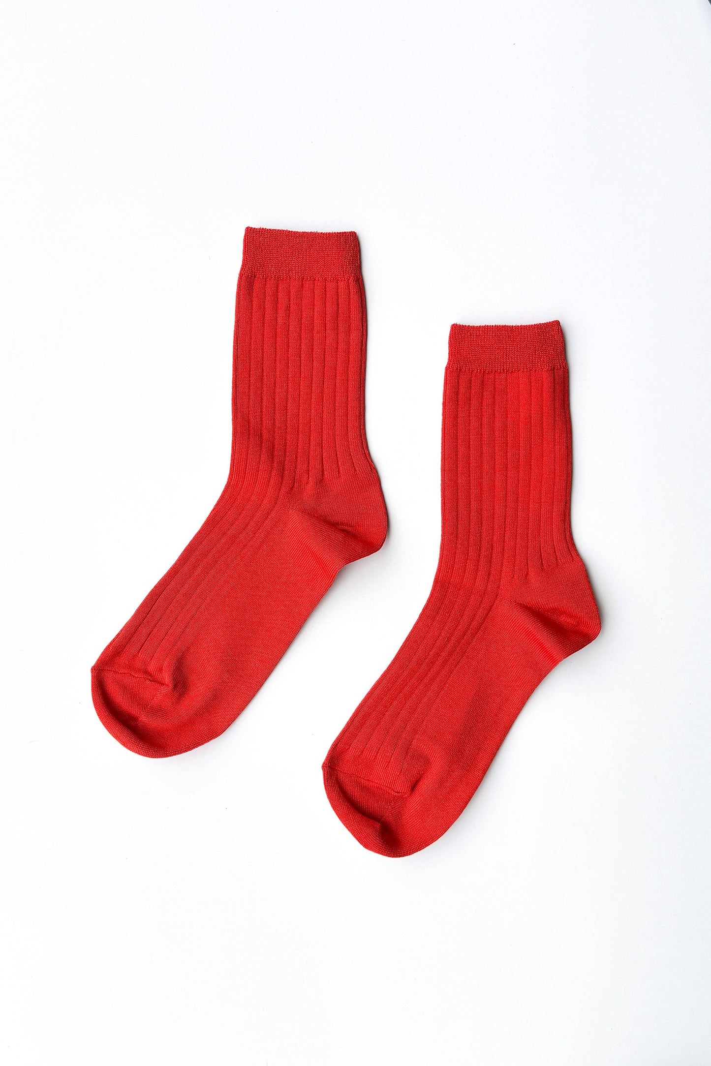 Her Combed Cotton Rib Socks