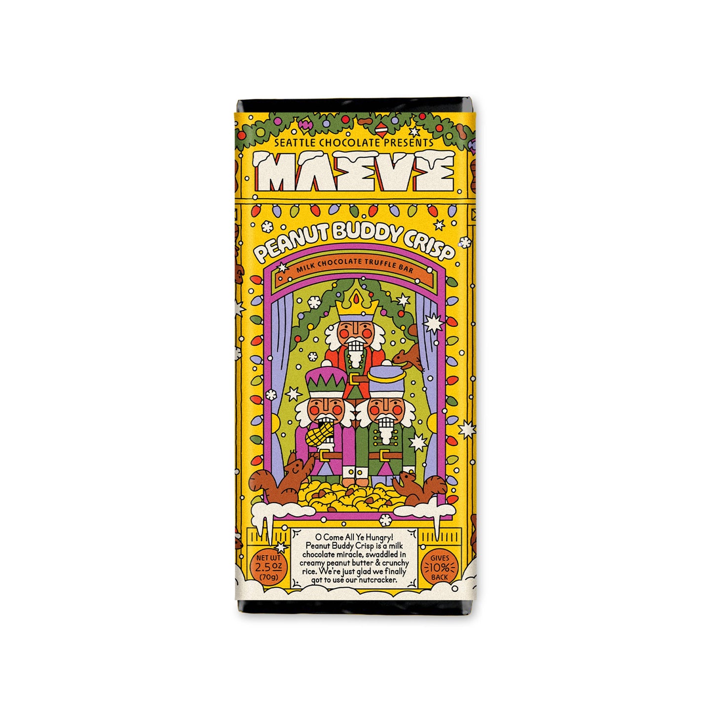 Peanut Buddy Crisp Truffle Bar