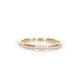 Alinea Solid Gold Diamond Ring