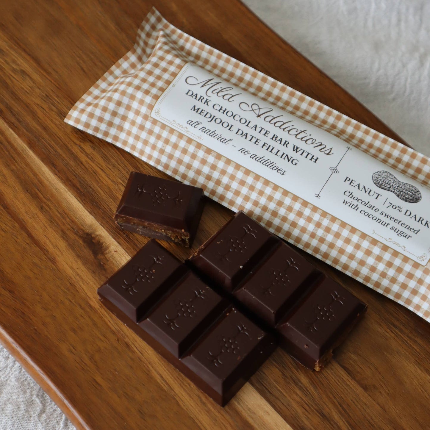 Peanut Dark Chocolate Large Mild Addictions Bar