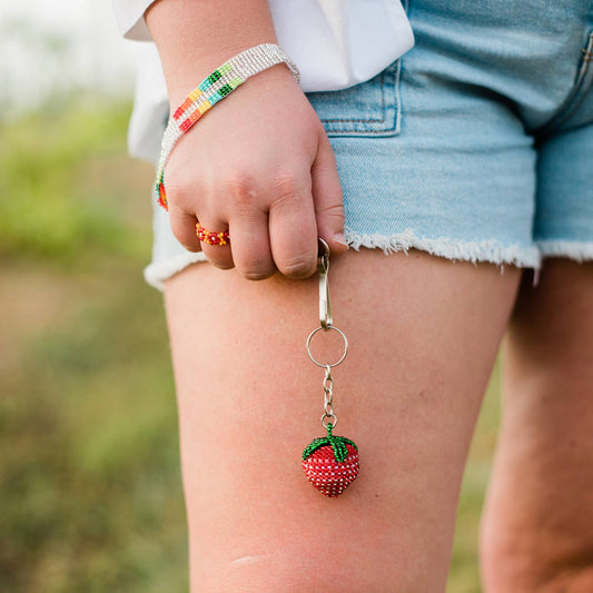 Strawberry Keychain