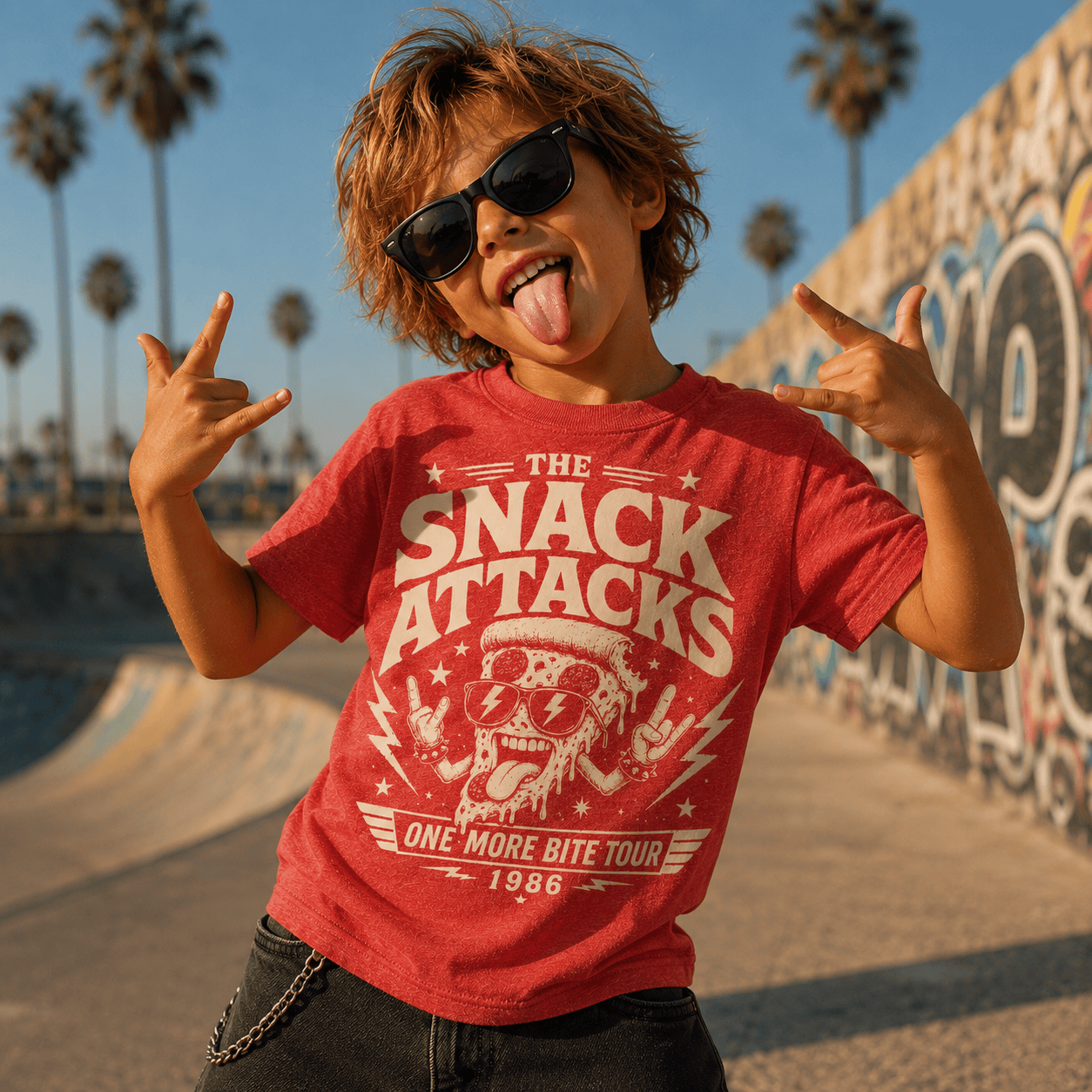 The Snack Attacks Vintage Band Tee