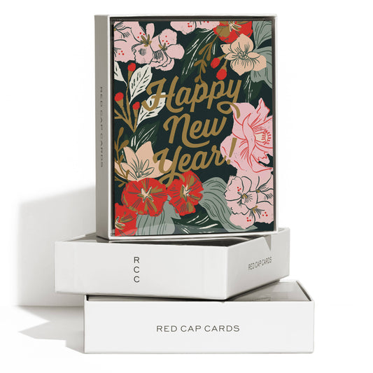 New Years Bouquet Card