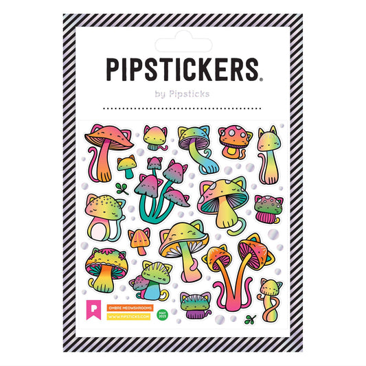 Ombre Meowshrooms Stickers