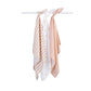 Lulujo Daisies Muslin Receiving Blankets 3 pk