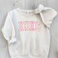 XOXO WITH PATTERN Toddler Graphic Sweatshirt