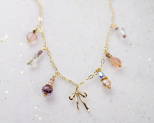 Bow Charm Necklace