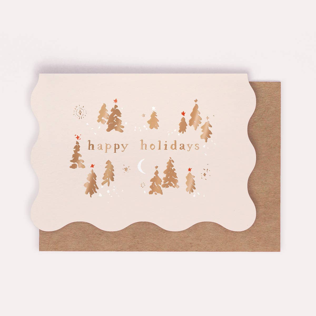Trees Happy Holidays Card