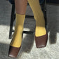 Her Combed Cotton Rib Socks