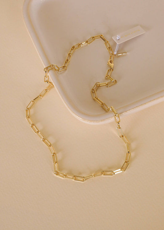 Large Link Chain Necklace