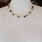 Black and White Beaded Necklace