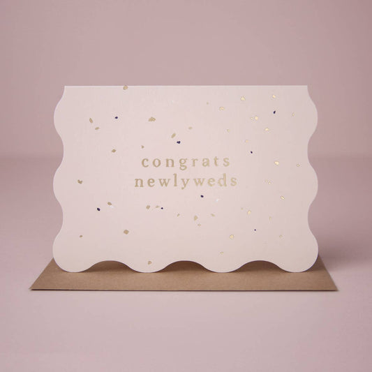 Newlyweds Confetti Card