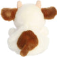 Caroline Brown Cow Palm Plush Pals Stuffed Animal