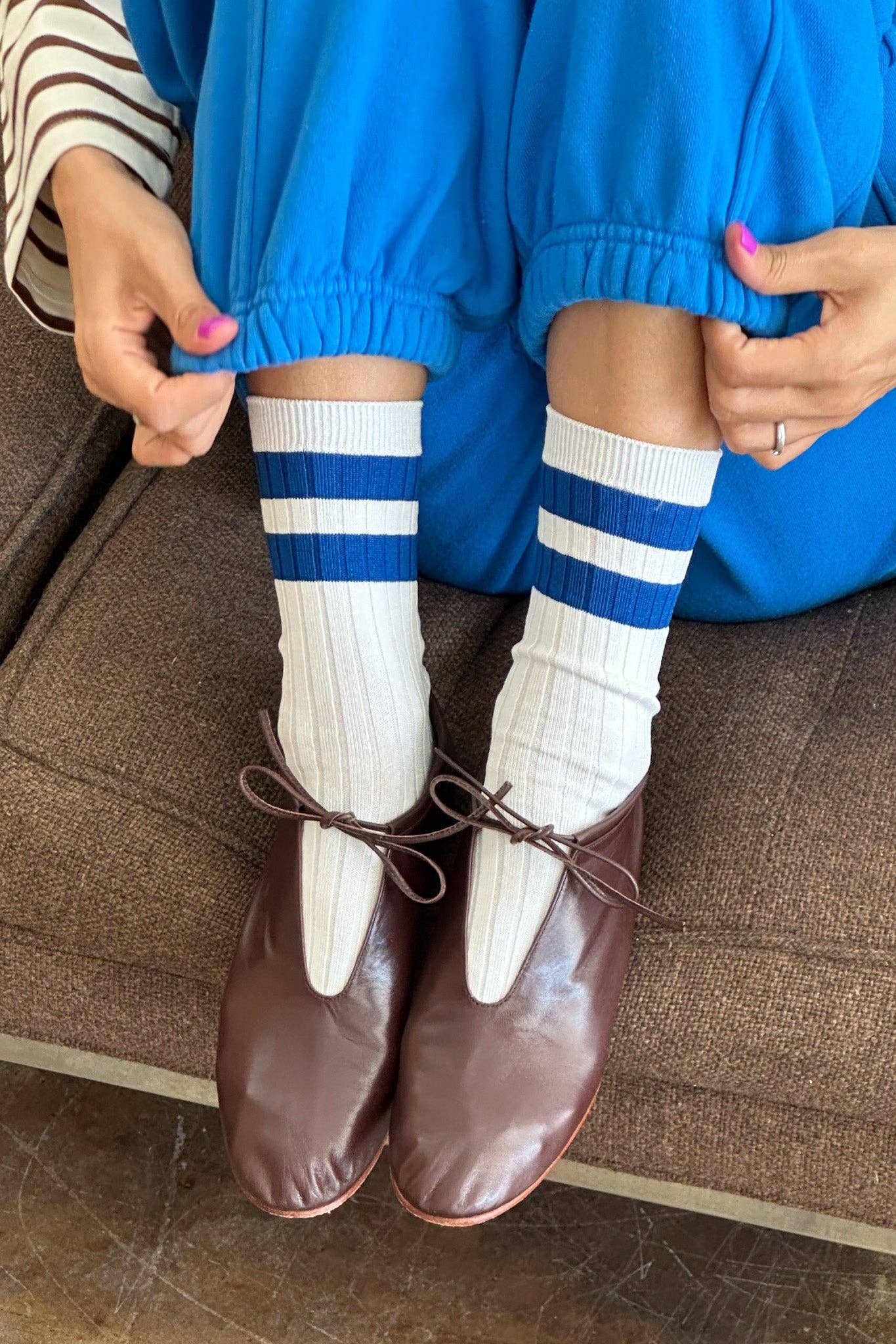 Her Varsity Socks