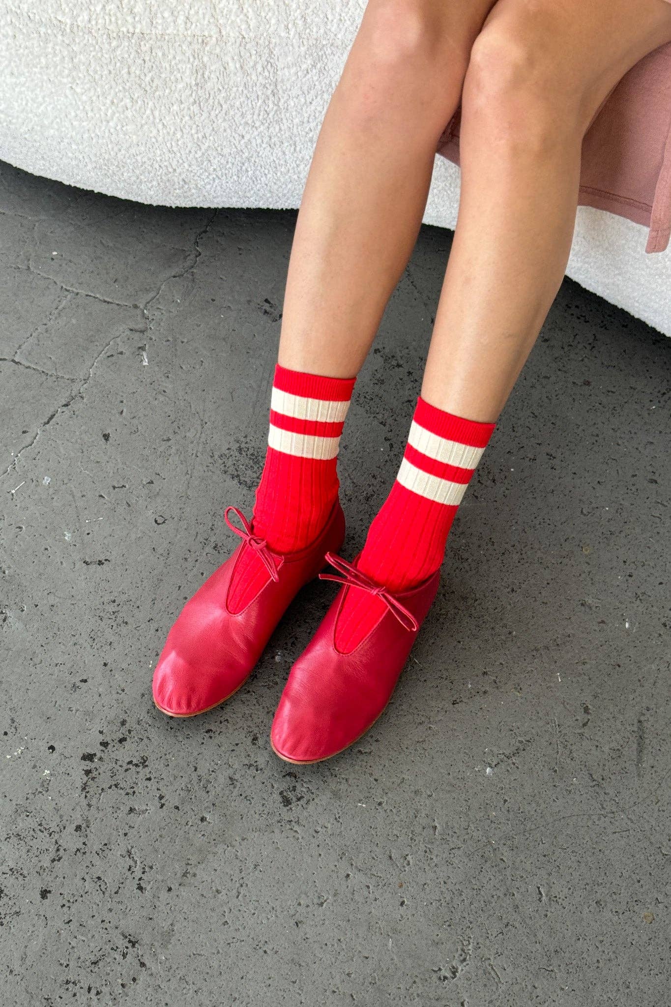 Her Varsity Socks