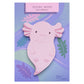 Axolotl Die Cut Sticky Notes