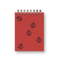 Ladybug Mini Jotter Notebook