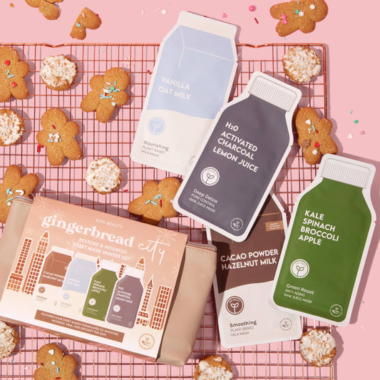 Gingerbread City Restoring & Nourishing Sheet Mask Kit