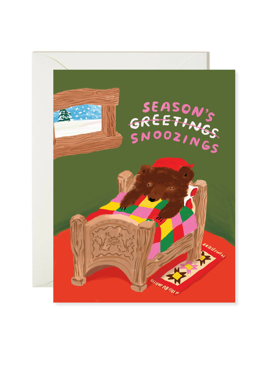 Season's Snoozings Card