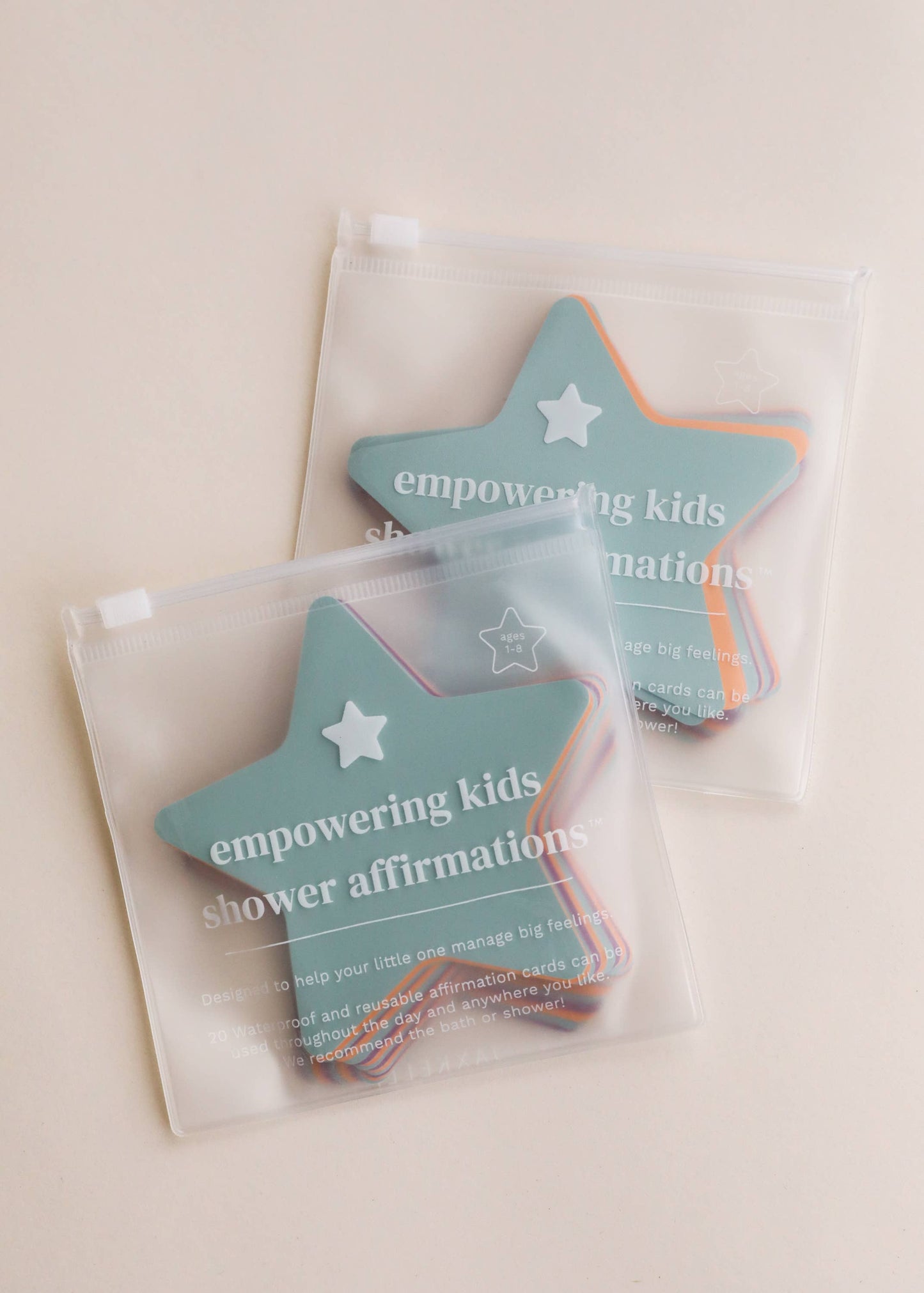 Shower Affirmation Cards Kids