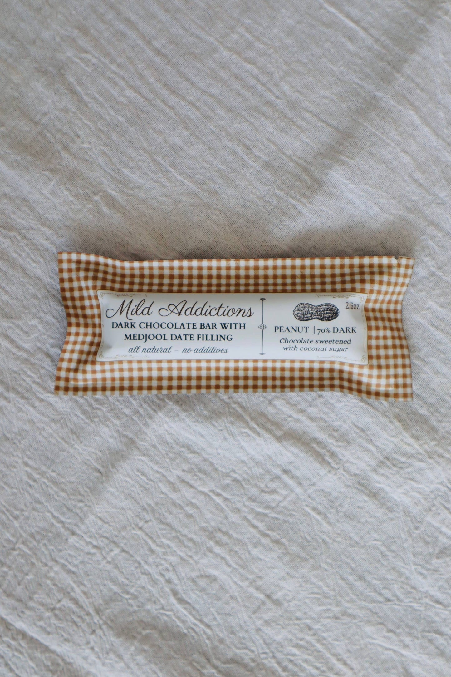 Peanut Dark Chocolate Small Mild Addictions Bar