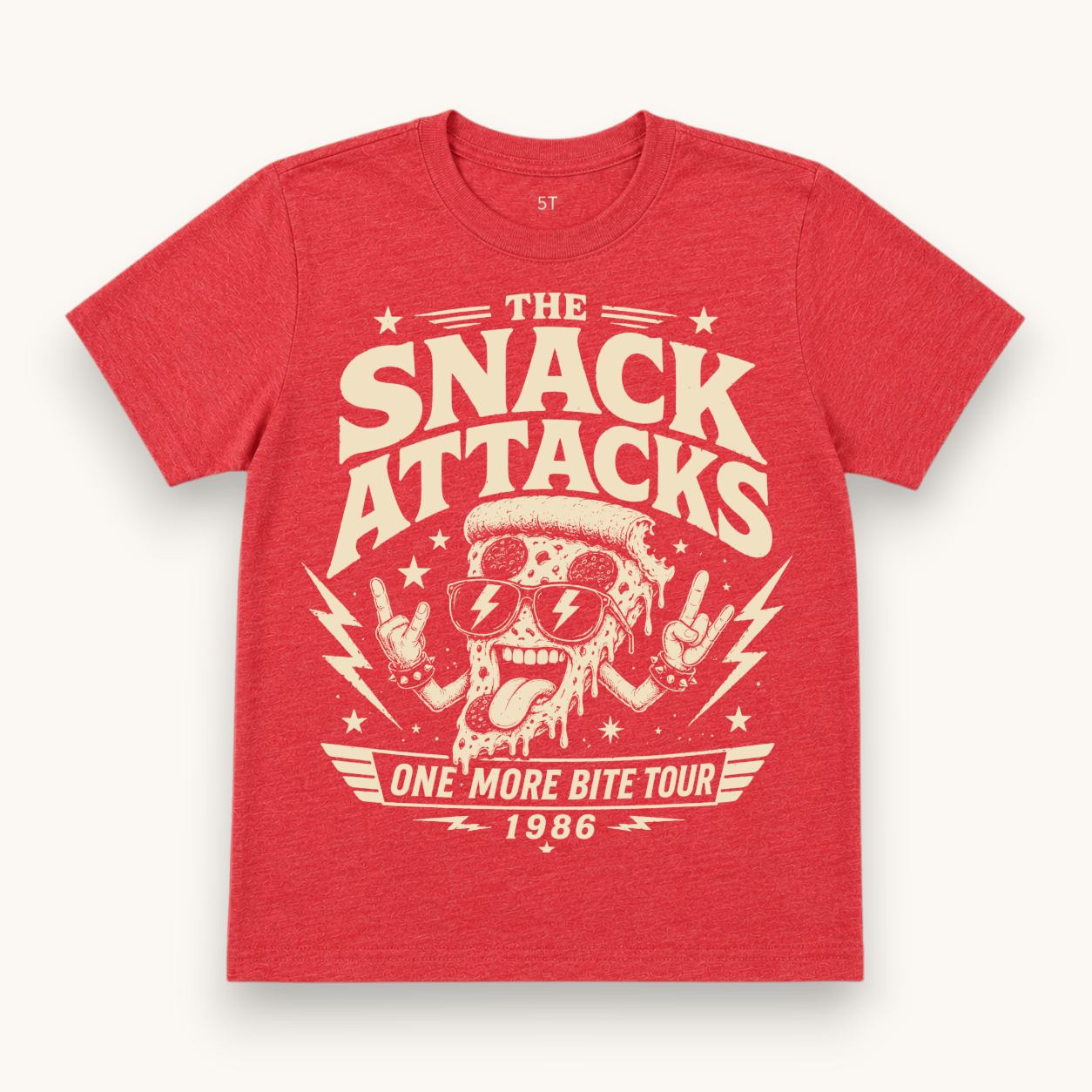 The Snack Attacks Vintage Band Tee