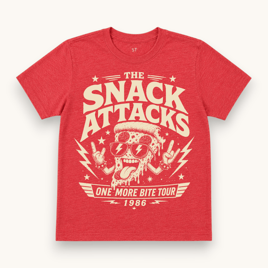 The Snack Attacks Vintage Band Tee