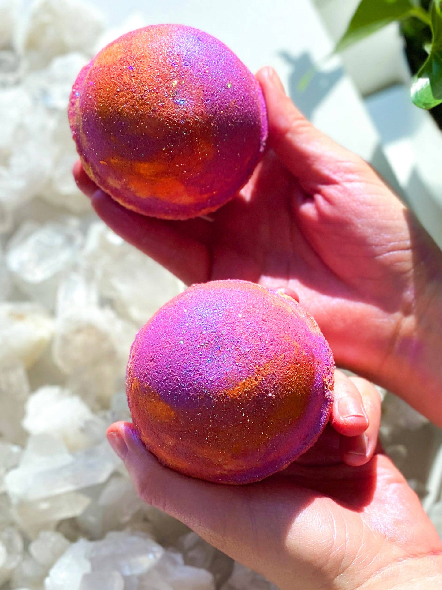 Venus Crystal Infused Bath Bomb