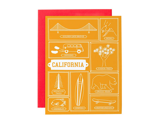 California Frames Greeting Card