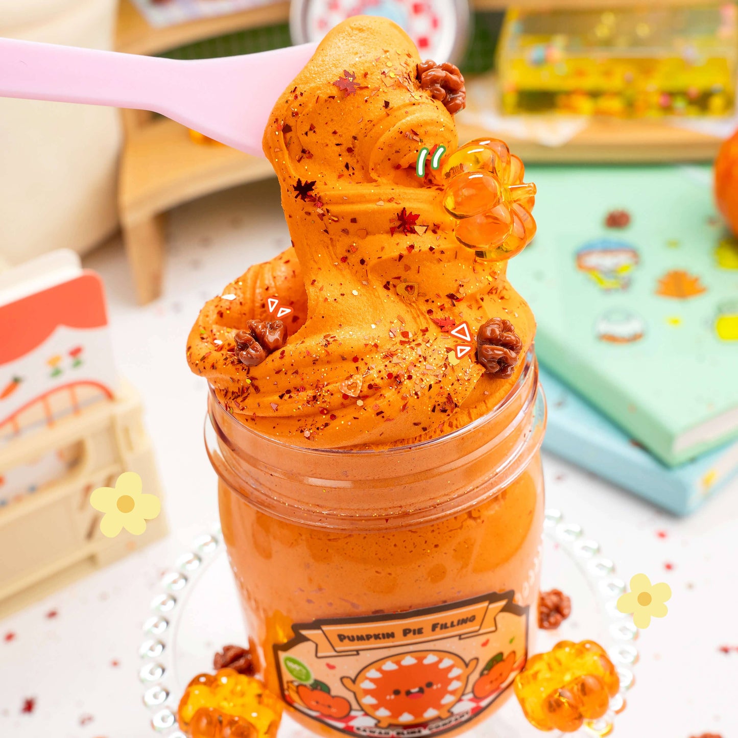Pumpkin Pie Filling Butter Slime