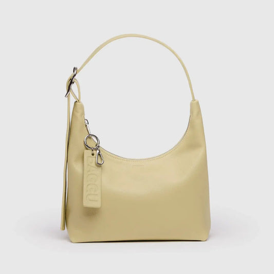 Mini Recycled Leather Shoulder Bag