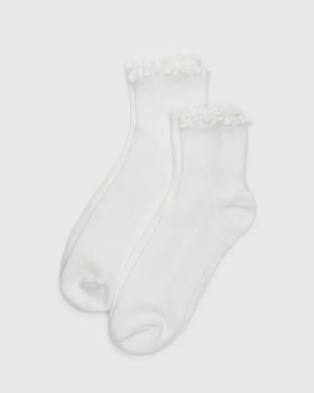 Lettuce Edge Sock Set of 2