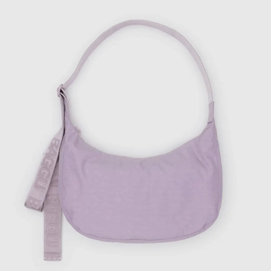 Medium Nylon Crescent Bag