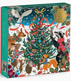 Woodland Merrymakers 500 Piece Puzzle
