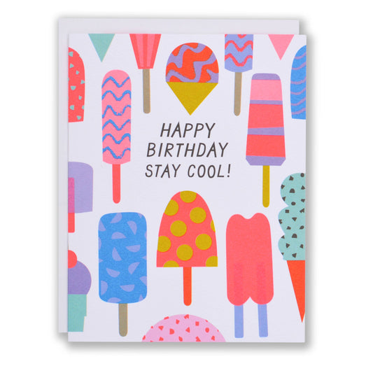 Icy Treats Happy Birthday Card