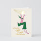 Happy Light Bright Christmas Holiday Greeting Card