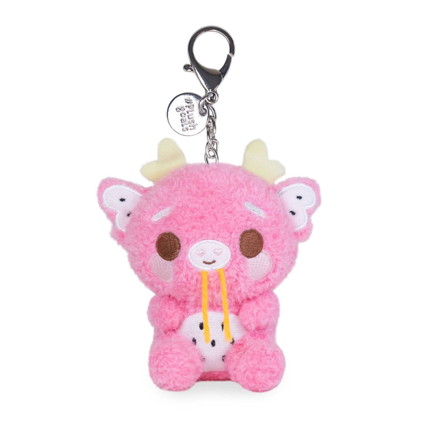 Mini Pink Dragon Keychain