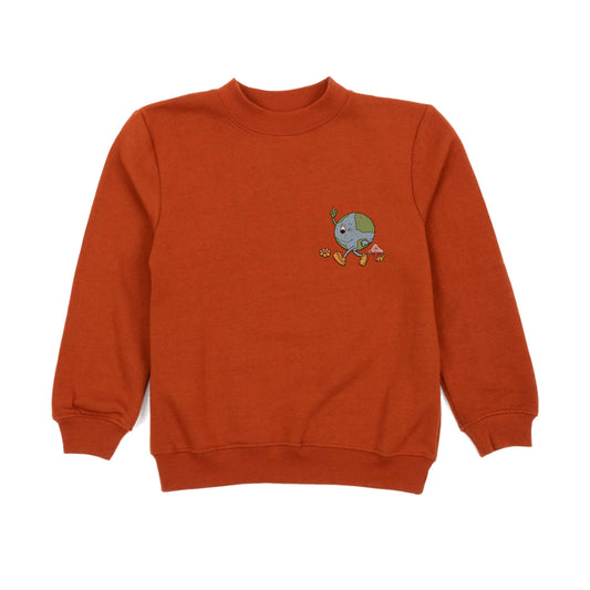 Be The Change Sweatshirt Rust