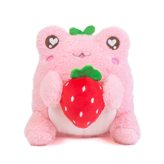 Strawberry Wawa Frog Plushie